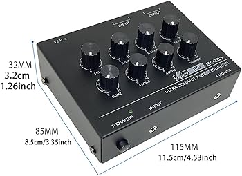 Amazon.co.jp: STARTIST EQ207 7バンドイコライザーオーディオ